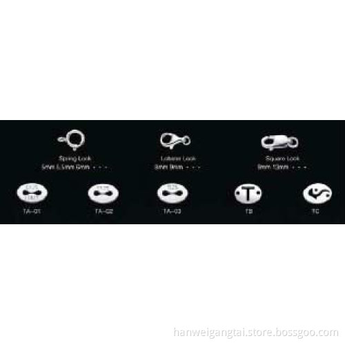 Silver Chain Accessory, Jewelry Finding Series